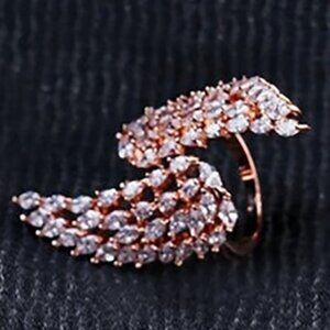 Hot Selling Exquisite CZ Marquise Cut Diamond Rings for Women, HA4671